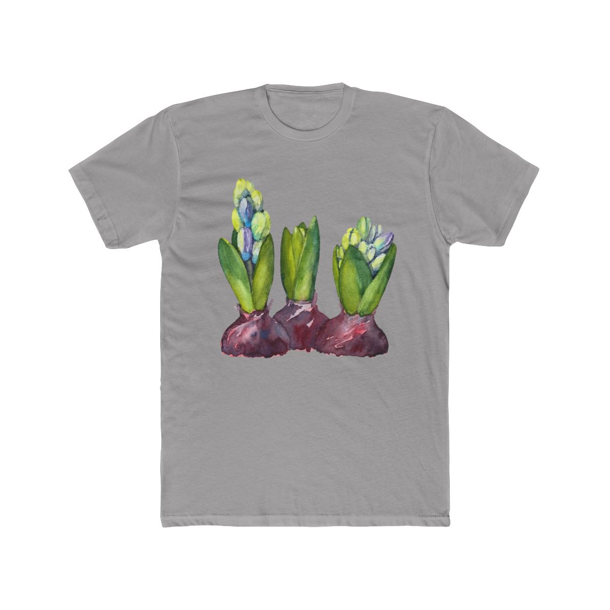 Purple Hyacinth. Watercolor painting. T Shirt - Official t-shirts merchandise