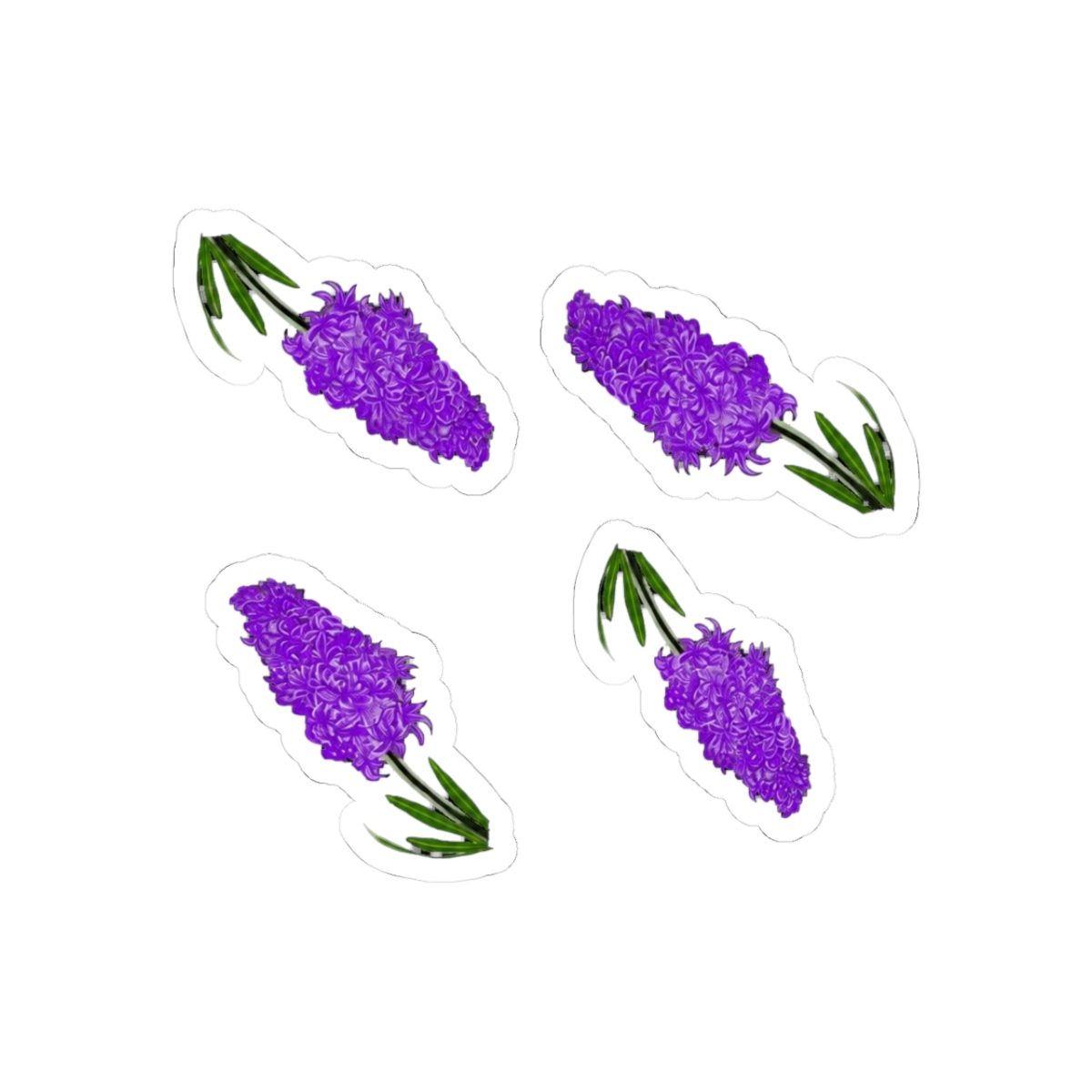 Purple Hyacinth aesthetic pattern design - Official Creator merchandise