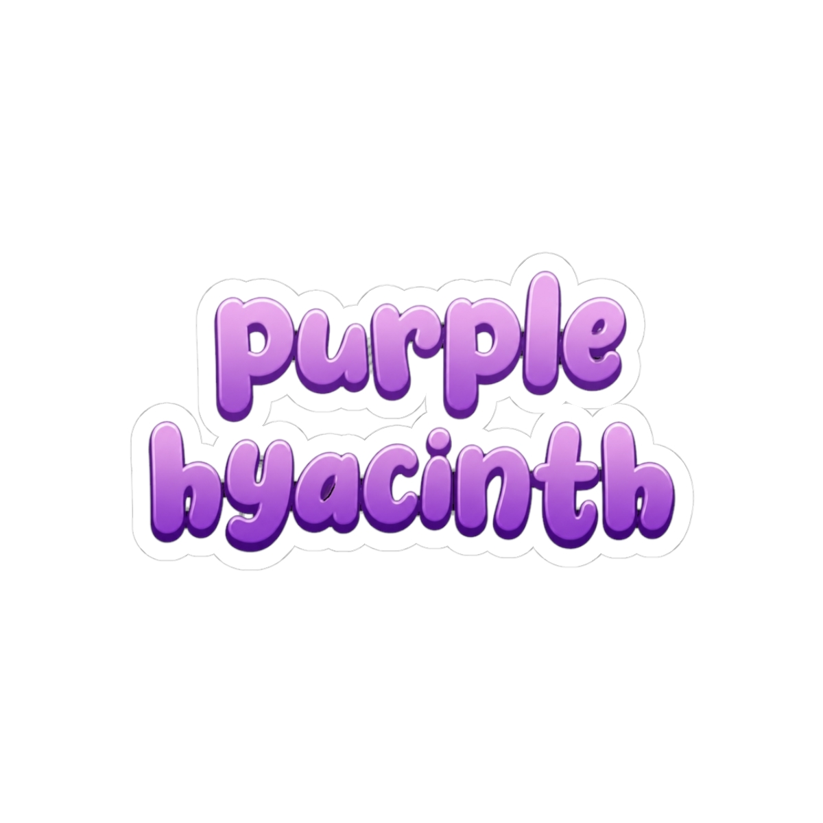 Purple Hyacinth - Cute Purple Flower - Official Creator merchandise